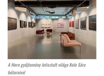Tőzsdefórum.hu - Váli Dezső és Király György világa találkozik a Horn Collection-ben