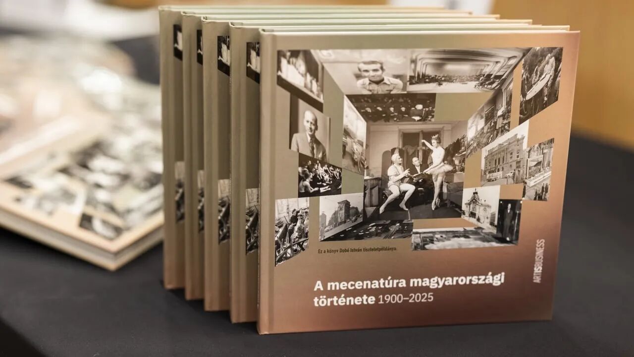 Megjelent a Mecénáskönyv - Horn Péter portréja is a kiadványban
